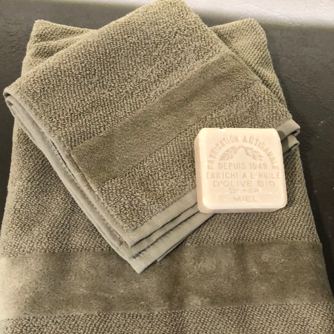 Mirabello Carrara, Coppia 1+1 Fyber piombo, cotone, 40x55 - 60x100