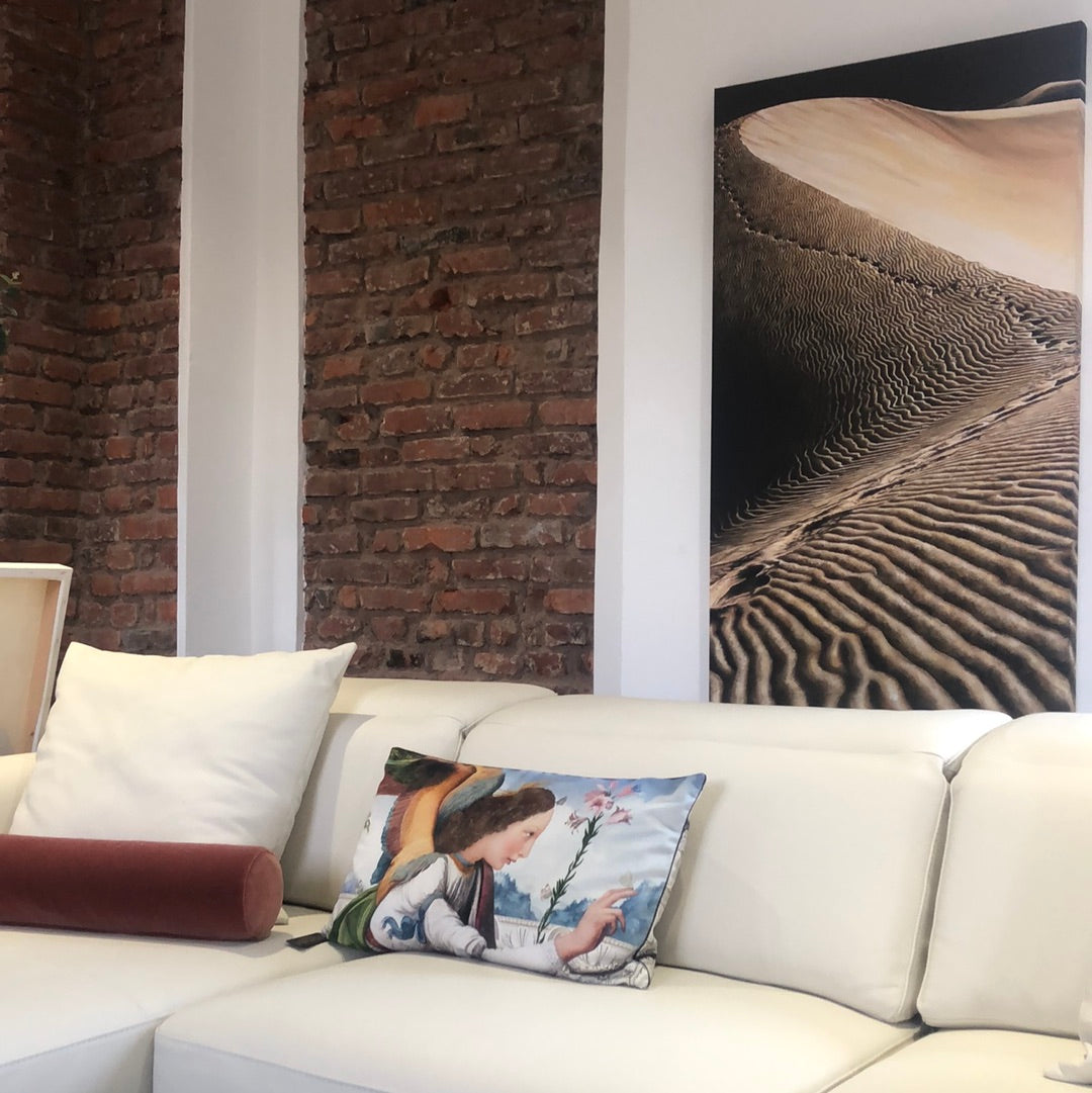 Dorta Raffaella, quadro "Percorso nel Deserto", olio su tela e tecnica mista, 70x140