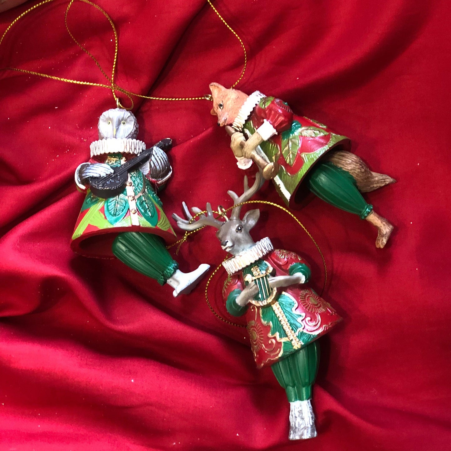 Enzo De Gasperi, Hanging Christmas decoration articulated in the shape of an owl, h12 cm