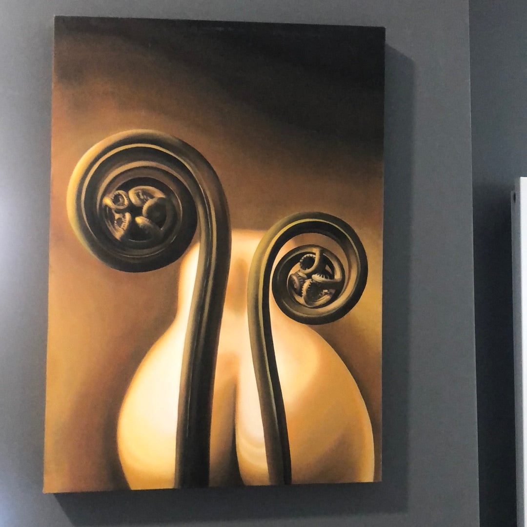 Dorta Raffaella, painting "Handles of Love", oil on canvas, 50x70