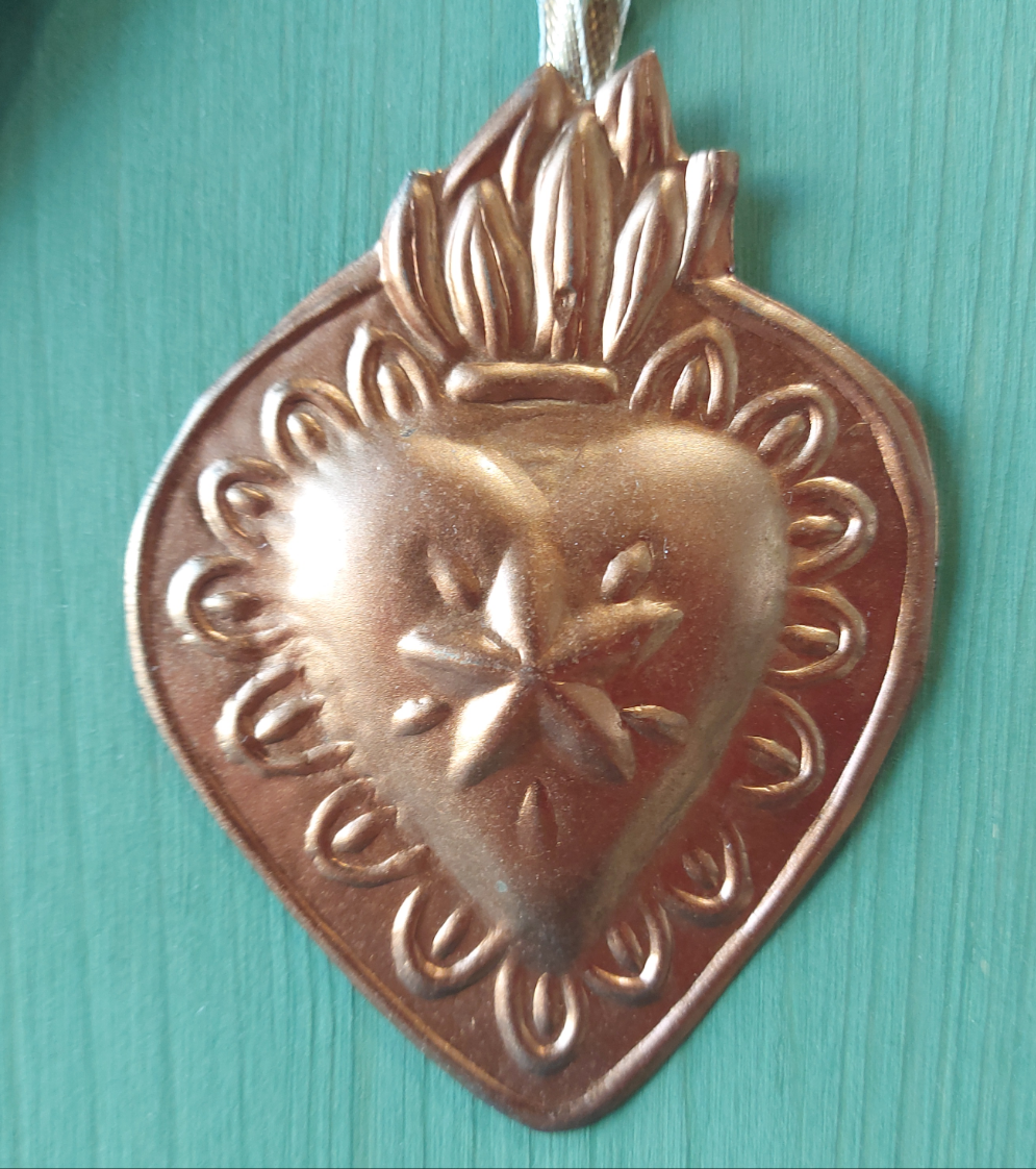 Boncoeurs, Cuore sacro con stella bronzo piccolo