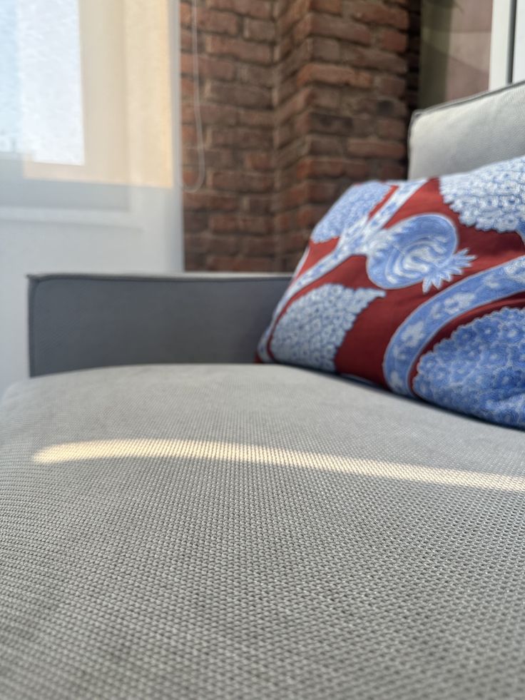 Clei, composizione a scomparsa divano tessuto grigio e letto Penelope sofa 160x198 cm