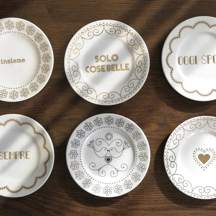 Ilaria.i, porcelain fruit plate HEART