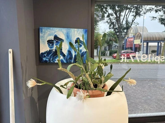 Vondom, vaso luminoso Blow Planter