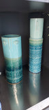 Enzo De Gasperi, vaso Maui tall azzurro, ceramica, h 56 x d15 cm