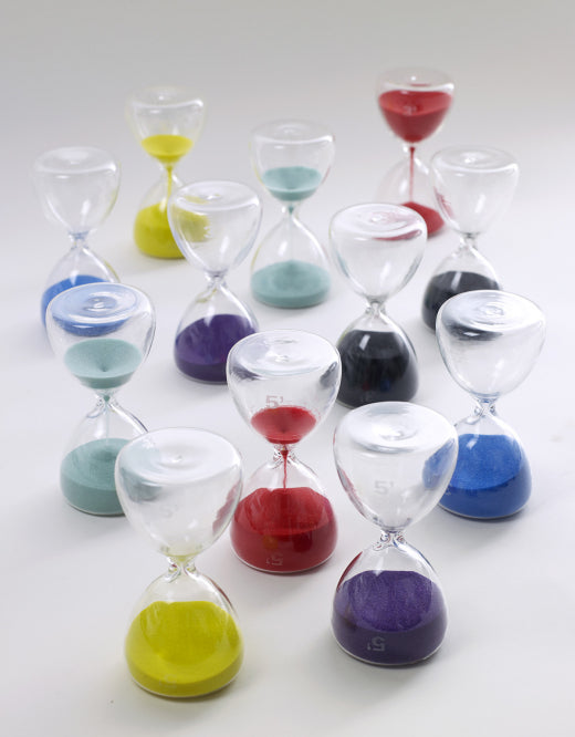 Serax, Clessidra polvere NERA 3 min ass/6 kl - H15- DIA 7 cm, B0812561