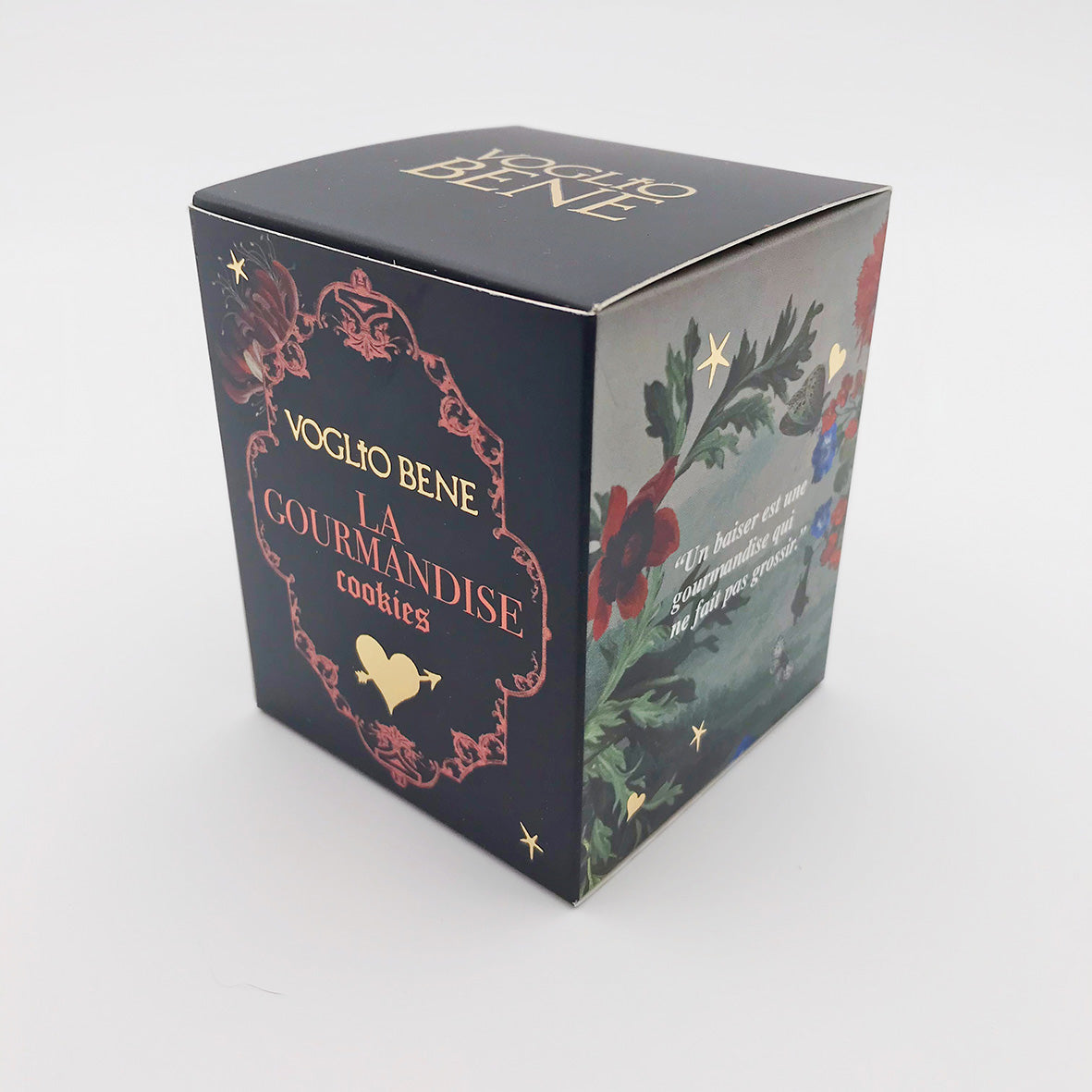 I Love You, gluttony candle with glass container, 40h