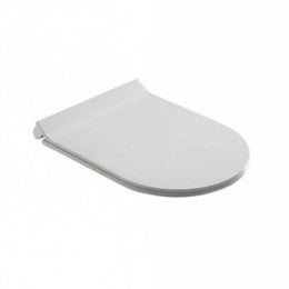 Galassia Ceramics, glossy white suspended toilet with extra slim slow-close seat, art. Meg11pro - 5411