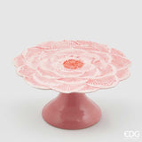 Enzo De Gasperi, pink peony stand, ceramic, h13xd26