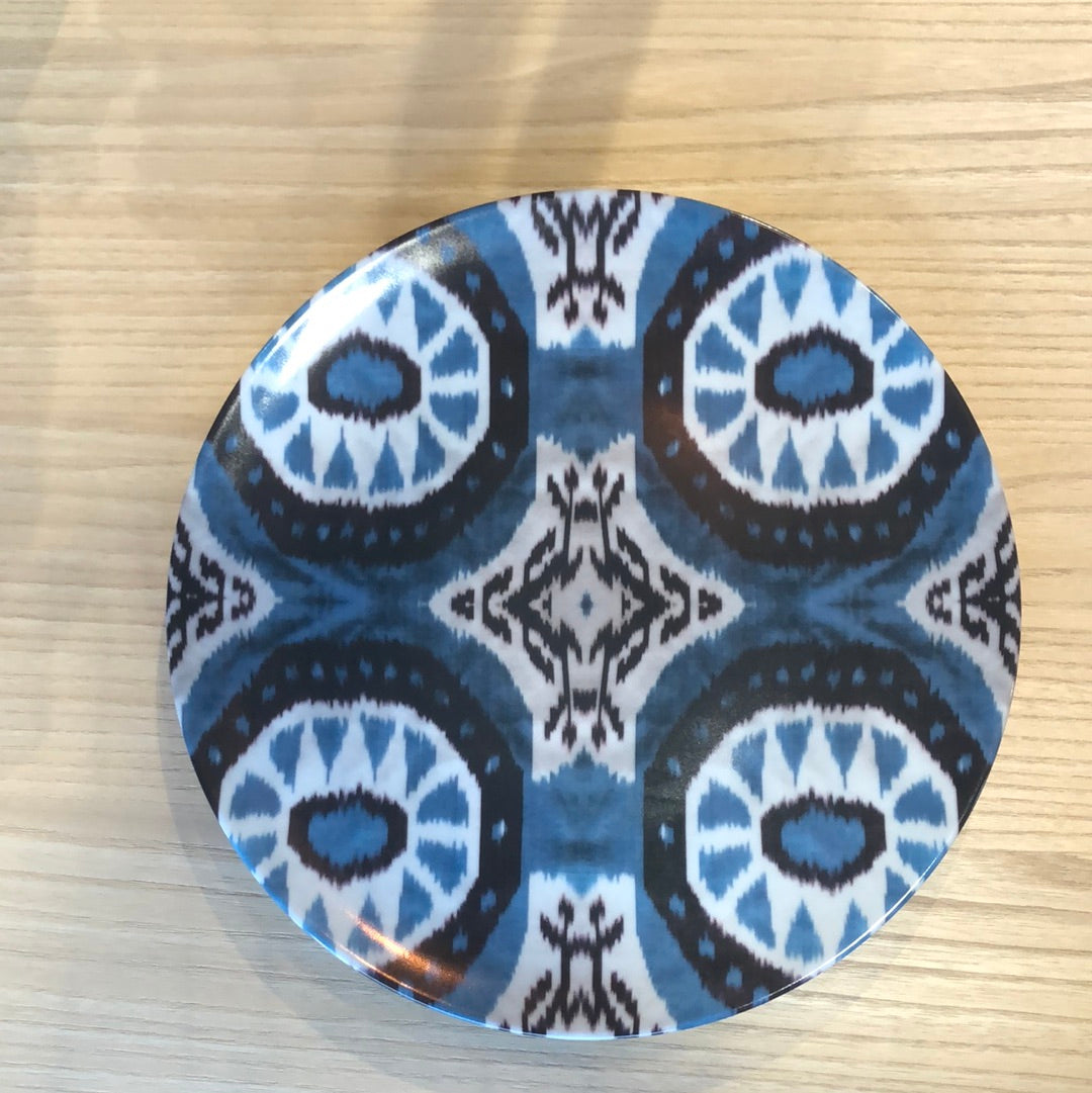 Les-Ottomans, Ikat Porcelain Plate PC89, Bertrando Di Renzo