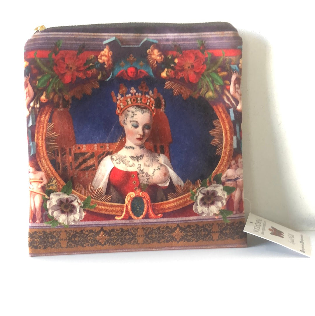 Voglio Bene, pochette/trousse Cosmic Girl, 20x20 cm