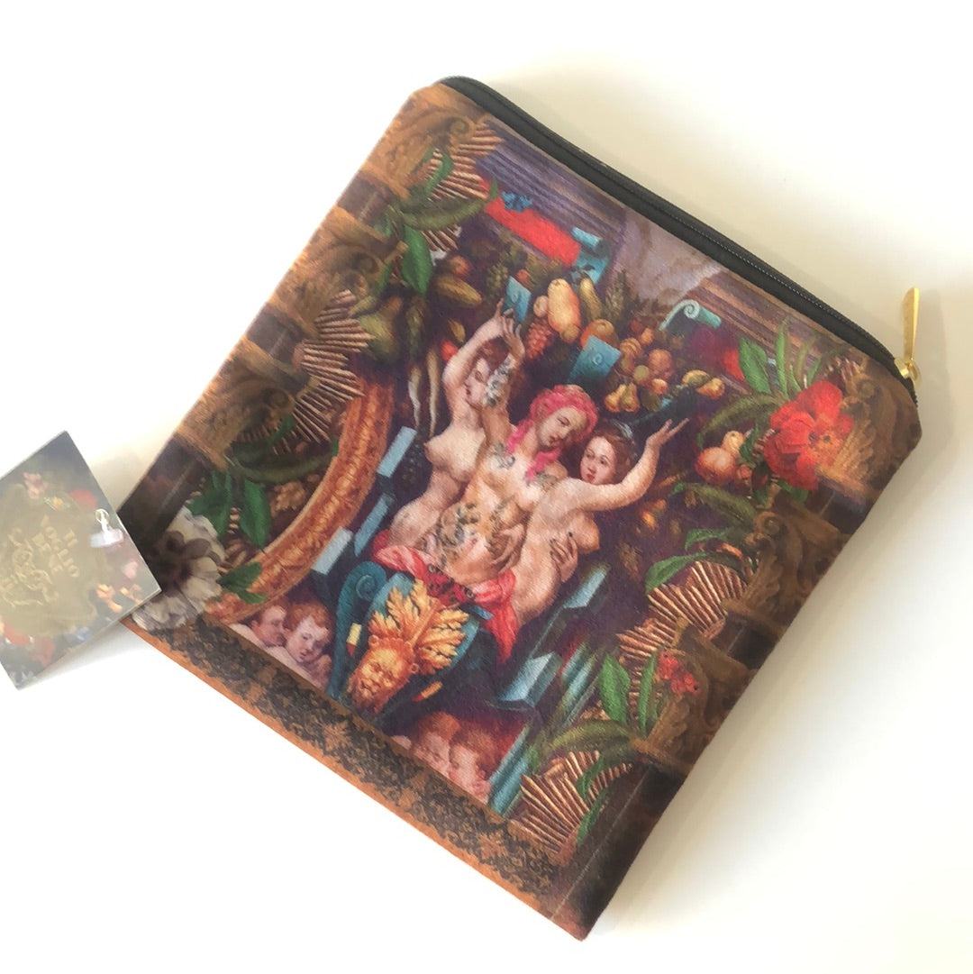 Voglio Bene, pochette/trousse Cosmic Girl, 20x20 cm