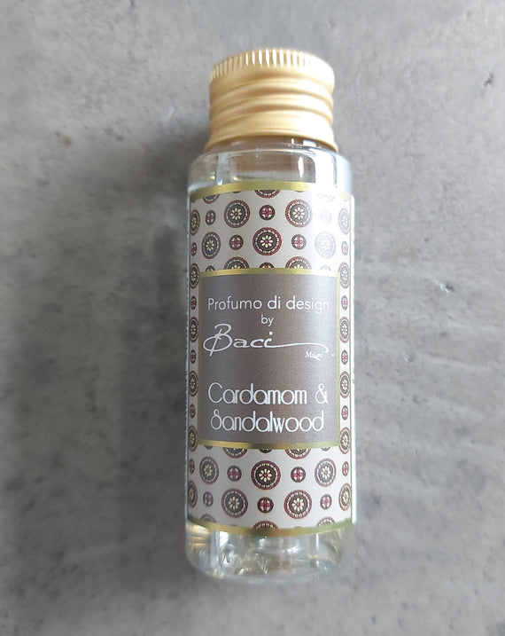 Baci Milano, profumo per diffusore cardamom & sandalwood 50 ml, linea Joke - Fragrances, JREF50.FRA05