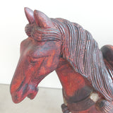 Il Tesoro del Viaggiatore, Cavallo Tung, legno dipinto