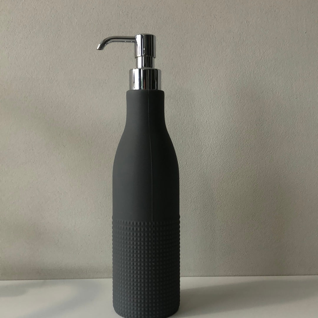 Geelli, BOLLE dispenser Re 500 ml in Gel colore grigio ombra, Monica Graffeo, GRB-500-C18