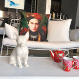Abhika, Rabbit table lamp, ceramic, h76 cm