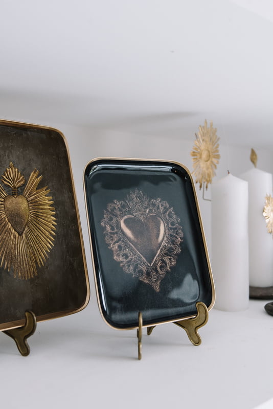 Boncoeurs, Piatto medio con cuore di Maria