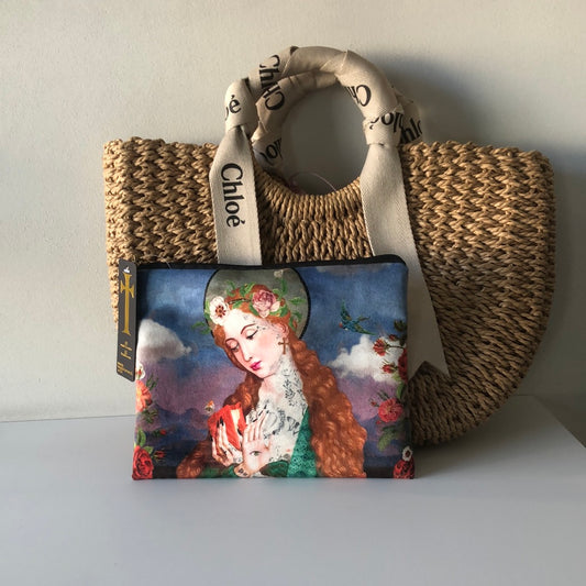 Voglio Bene, pochette/trousse Prie, 17x23 cm