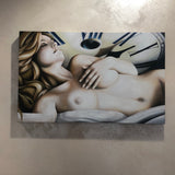Dorta Raffaella, painting "Feminine Time", oil on canvas, 80x50
