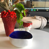 Elite To Be ceramic bowl mod. Rainbow 29 x 29 x 11 cm white / blue