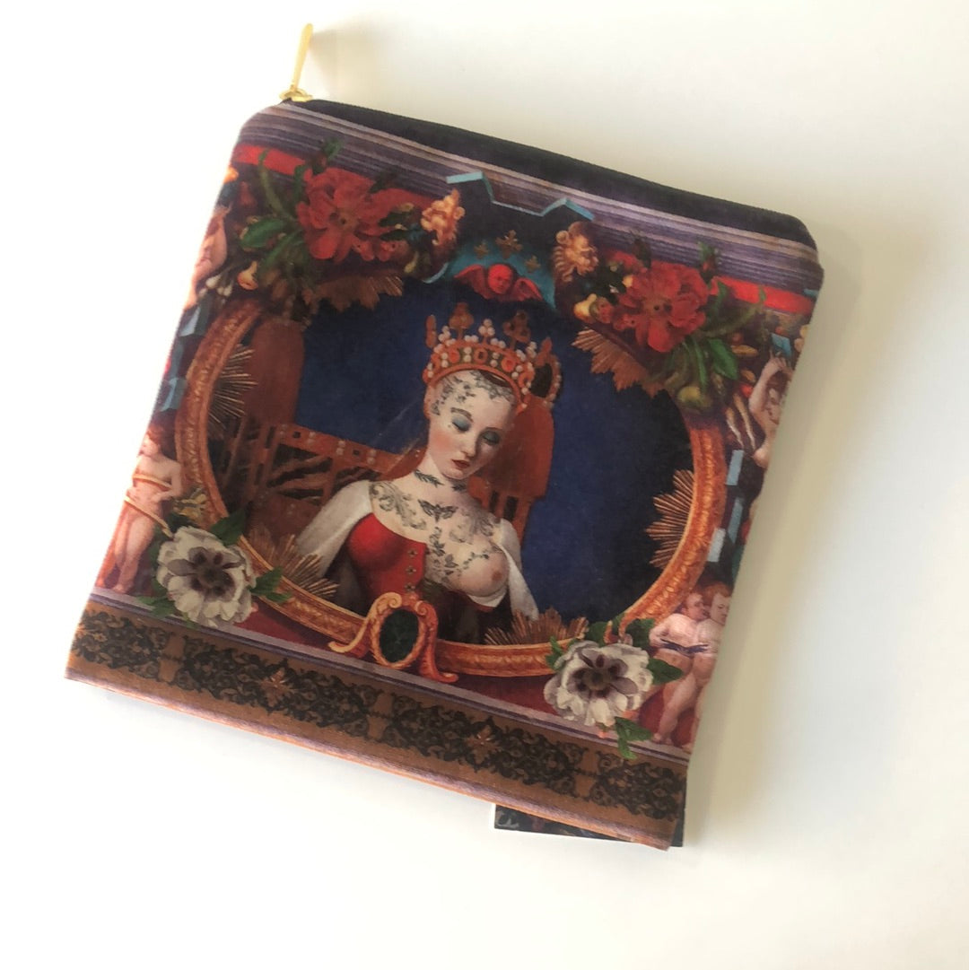 Voglio Bene, pochette/trousse Cosmic Girl, 20x20 cm