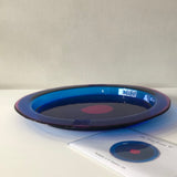 Corsi Design, Vassoio Try Tray Round 1835 (fucsia trasparente, blu klein) taglia M