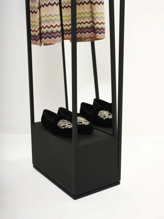 Minottiitalia, Specchio girevole Cage metallo antracite