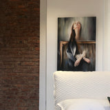 Dorta Raffaella, quadro "Oltre la tela", olio su tela, 70x100