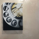 Dorta Raffaella, quadro "Il Tempo dell'Ultima Chiamata", olio su tela, 50x70