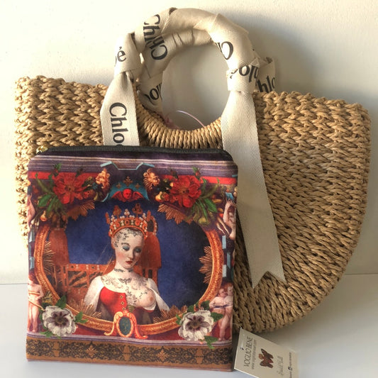 Voglio Bene, pochette/trousse Cosmic Girl, 20x20 cm