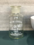 La Fabbrica del Verde, vaso vintage di vetro trasparente Sel de Mer, 2500 ml, VET254