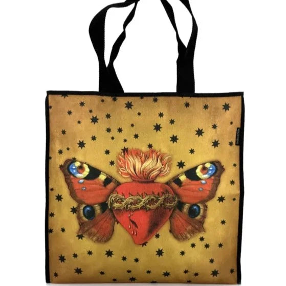 Voglio Bene, borsa shopping Farfalla sacra, 44x44 cm