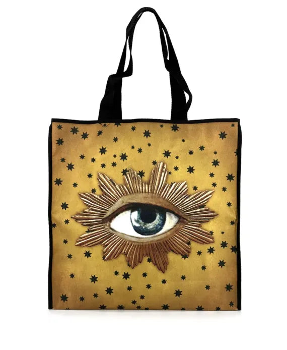 Voglio Bene, borsa shopping Farfalla sacra, 44x44 cm