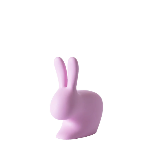 Qeeboo, sedia Rabbit per bambini a forma di coniglio ROSA