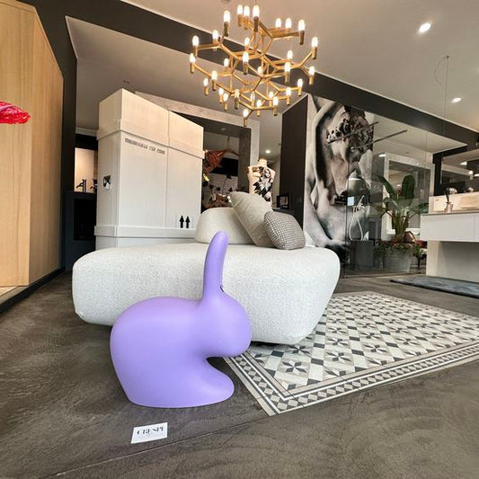 Qeeboo, sedia Rabbit per bambini Violet