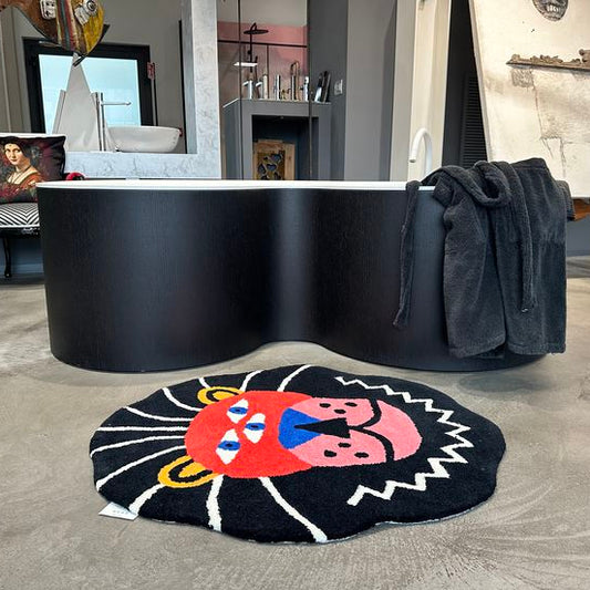 Qeeboo, tappeto Oggian Leo M