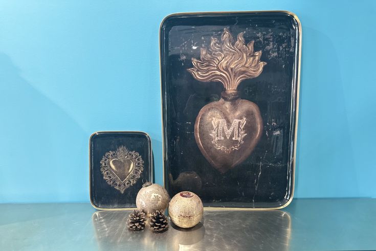 Boncoeurs, Piatto medio con cuore di Maria