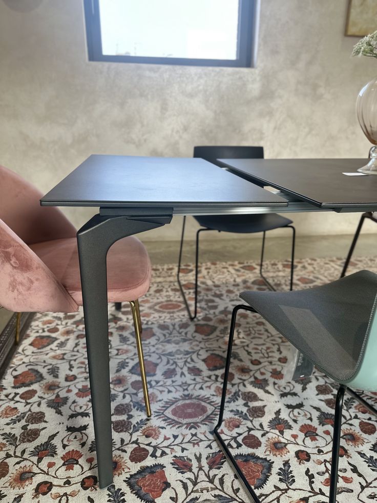 Fast, tavolo Allsize metallo grigio allungabile, L161/211xP100xH74 cm