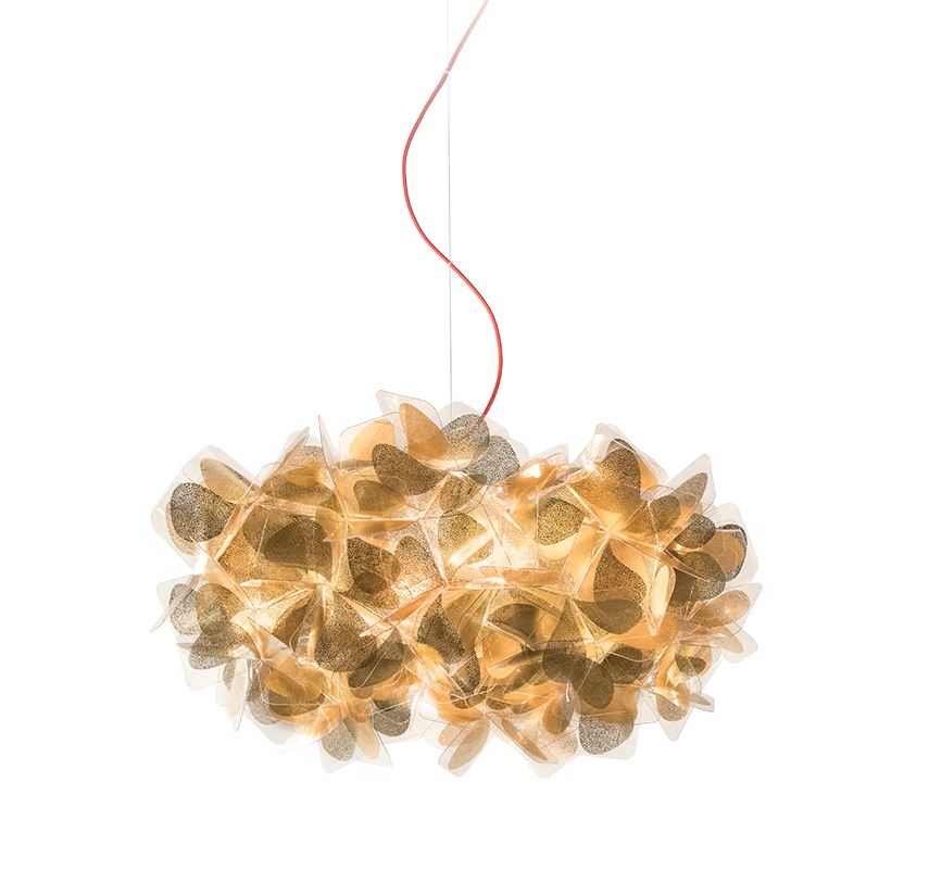 Slamp, lampada sospensione Clizia Mama non Mama oro piccola