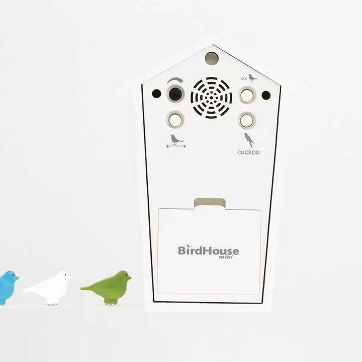 Kookoo, Orologio a cucù bianco BirdHouse mini