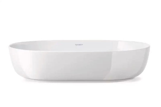 Duravit, lavabo Luz da appoggio  60x40 cm, ceramica bianca lucida