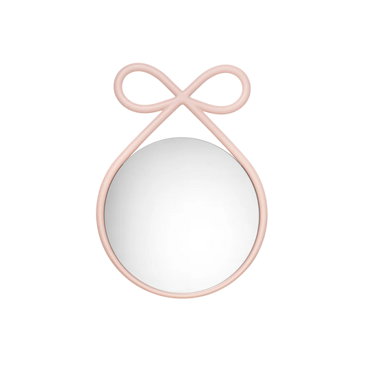 Qeeboo, Specchio Ribbon Mirror rosa