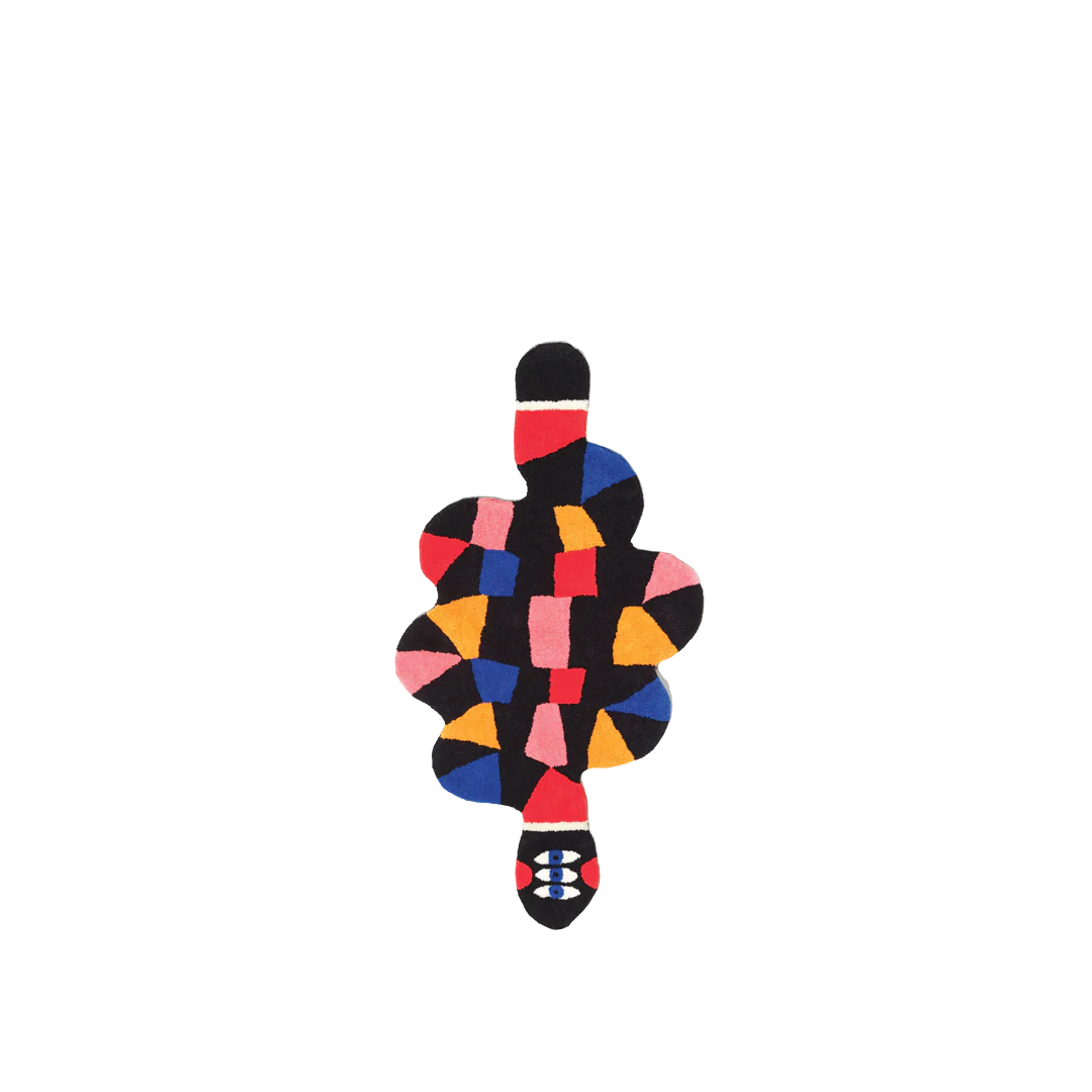 Qeeboo, tappeto Oggian Slip M