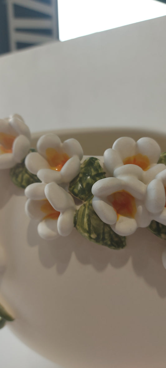 Patrizia Italiano, Vaso scultura siciliano ROTONDE' LA POMELIA GRANDE fatto a mano in ceramica, grande