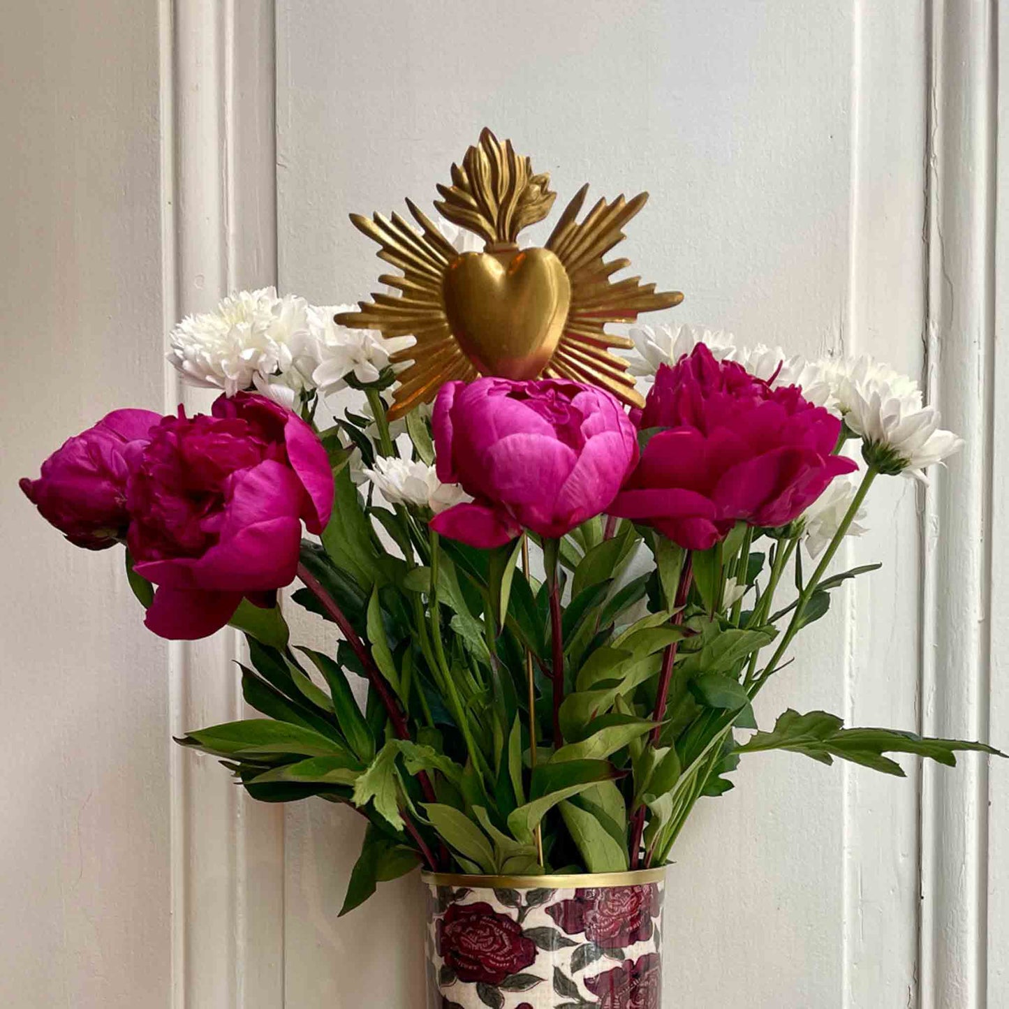 Boncoeurs, Decorazione per vasi e bouquet con cuore sacro