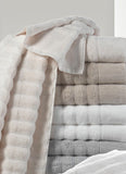 Mirabello Carrara, Pair 1 + 1 Luxury gray, cotton, 40x55 - 60x100
