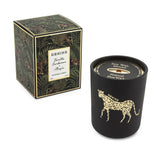 Abhika, vanilla and cardamom scented candle, h14xd11 cm