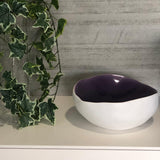 Elite To Be ceramic bowl mod. Rainbow 29 x 29 x 11 cm white / lilac