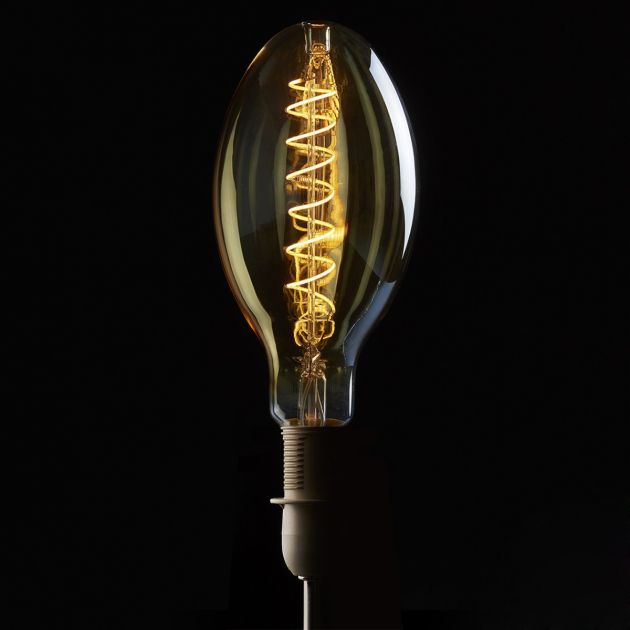 Enzo De Gasperi, lampadina Edison led goccia, h 27 cm