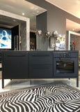 Fantin, Base cucina Frame indoor, metallo nero, 188x67 x h89 cm